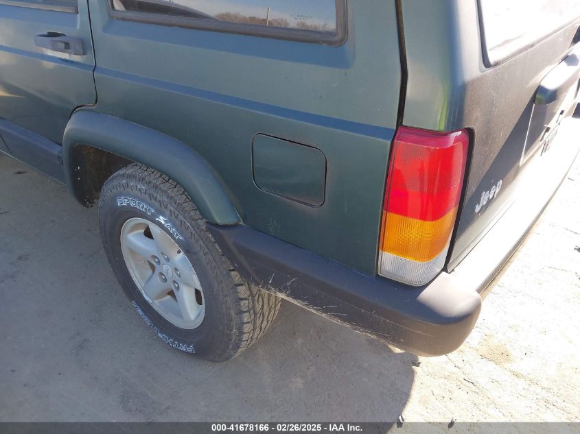 1999 Jeep Cherokee Classic/Sport VIN: 1J4FF68SXXL541299 Lot: 41678166