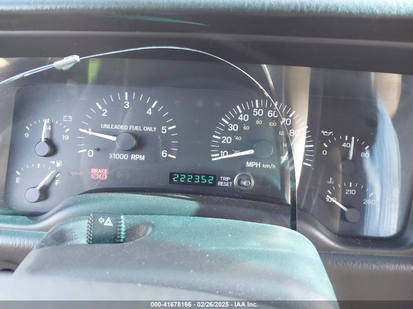 1999 Jeep Cherokee Classic/Sport VIN: 1J4FF68SXXL541299 Lot: 41678166