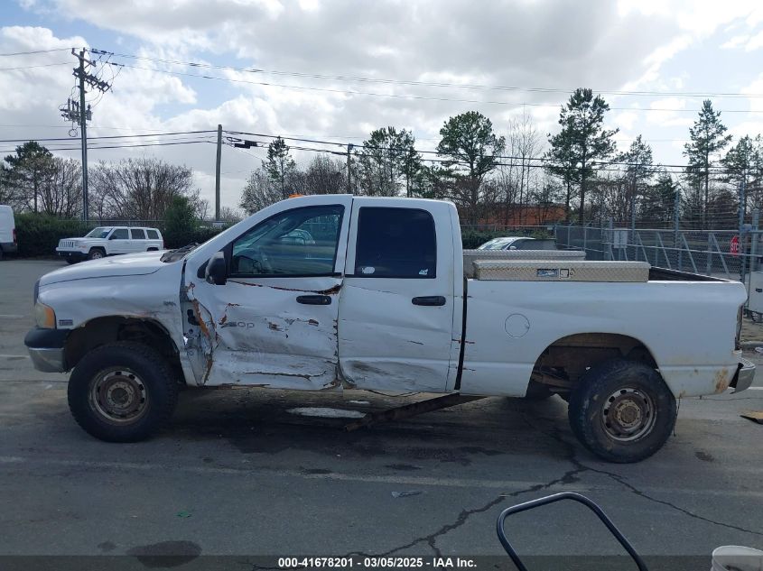 2005 Dodge Ram 2500 St VIN: 3D7KS28DX5G799994 Lot: 41678201