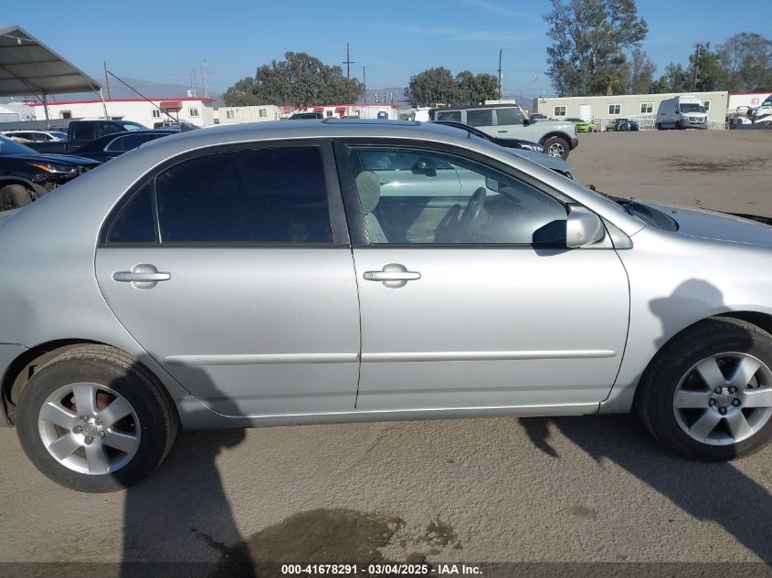 2004 Toyota Corolla Le VIN: 1NXBR38E24Z296472 Lot: 41678291