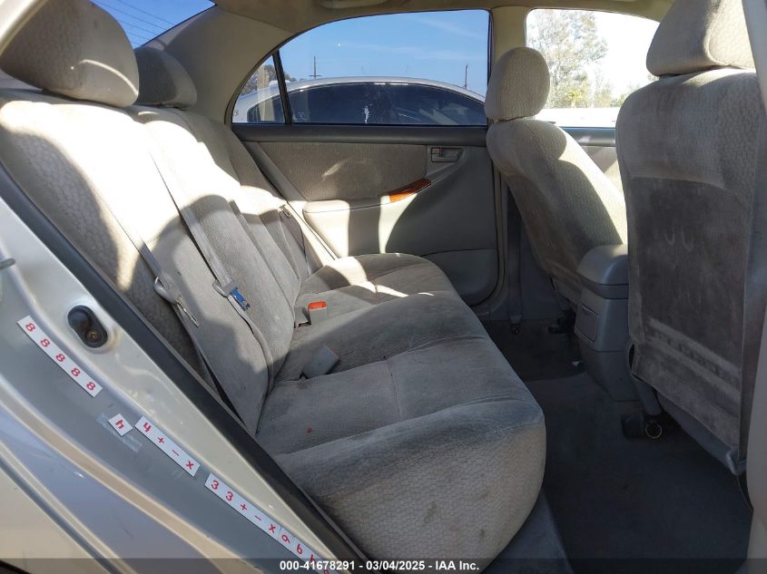 2004 Toyota Corolla Le VIN: 1NXBR38E24Z296472 Lot: 41678291