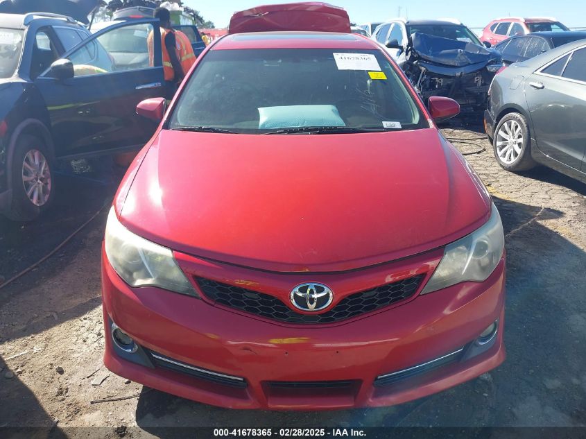 2012 Toyota Camry Se V6 VIN: 4T1BK1FK0CU523612 Lot: 41678365