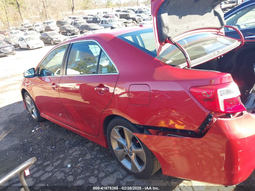2012 Toyota Camry Se V6 VIN: 4T1BK1FK0CU523612 Lot: 41678365
