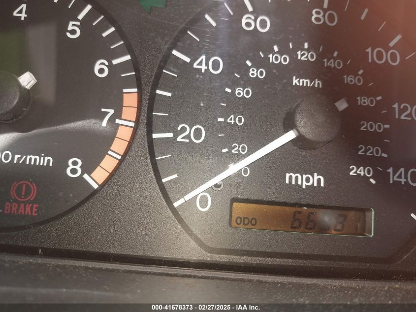 1999 Mazda 626 Es/Lx VIN: 1YVGF22C4X5841892 Lot: 41678373