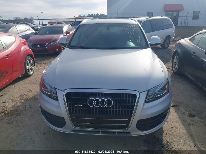 2012 Audi Q5 2.0T Premium VIN: WA1LFAFP7CA099818 Lot: 41678430