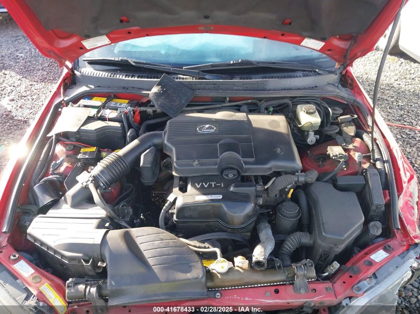 2003 Lexus Is 300 Base W/5-Speed Manual VIN: JTHBD192030075694 Lot: 41678433