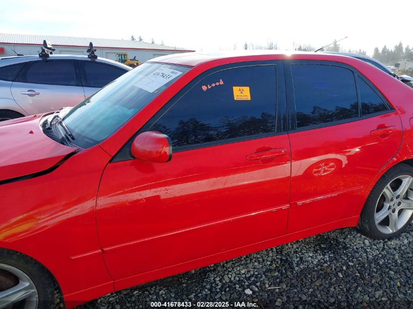 2003 Lexus Is 300 Base W/5-Speed Manual VIN: JTHBD192030075694 Lot: 41678433