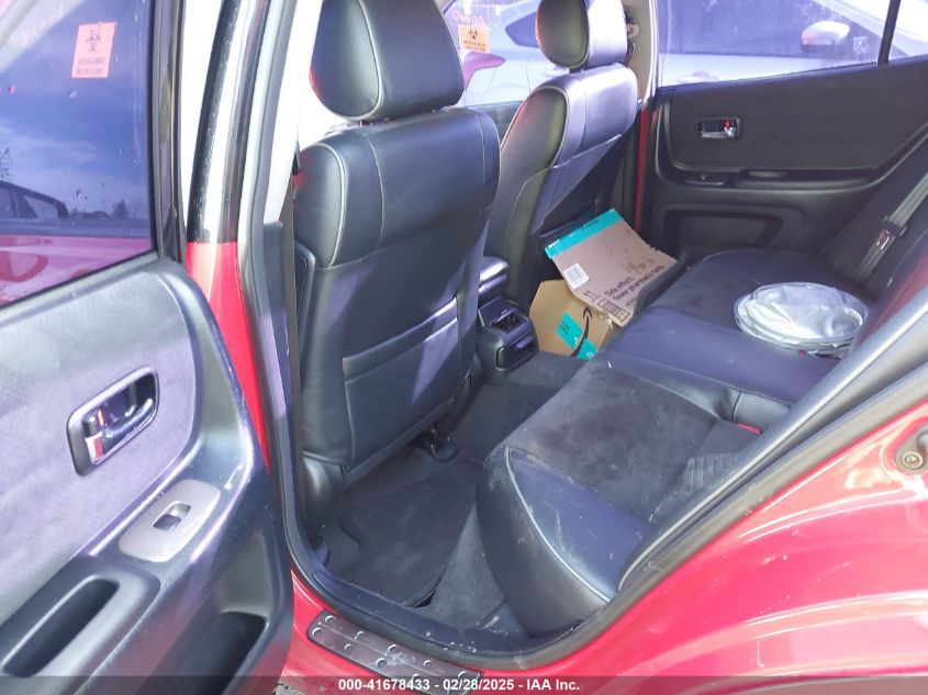 2003 Lexus Is 300 Base W/5-Speed Manual VIN: JTHBD192030075694 Lot: 41678433