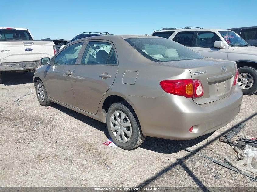 2009 TOYOTA COROLLA VIN: 1NXBU40E09Z157450