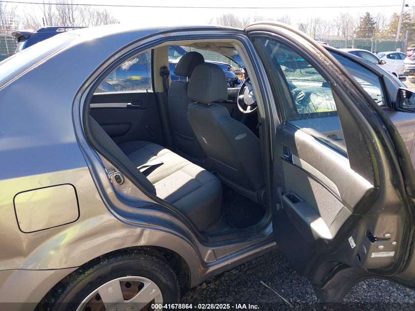 2011 CHEVROLET AVEO VIN: KL1TD5DE0BB115409