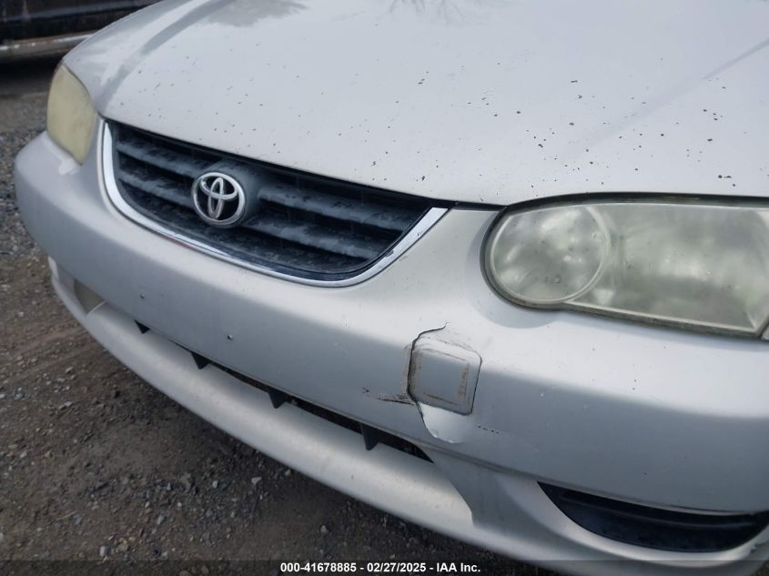 2001 Toyota Corolla Le VIN: 1NXBR12E21Z563716 Lot: 41678885