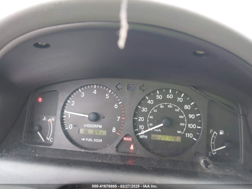 2001 Toyota Corolla Le VIN: 1NXBR12E21Z563716 Lot: 41678885