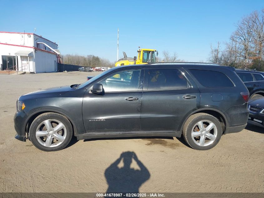 2012 Dodge Durango Citadel VIN: 1C4SDHET6CC130382 Lot: 41678987