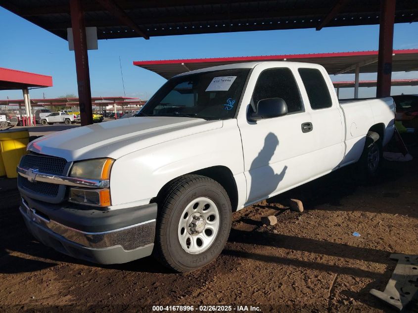 2005 Chevrolet Silverado 1500 Work Truck VIN: 1GCEC19V45Z151640 Lot: 41678996