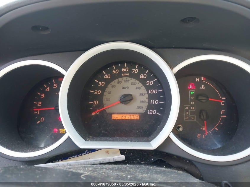 2007 TOYOTA TACOMA VIN: 5TEUU42N37Z411845