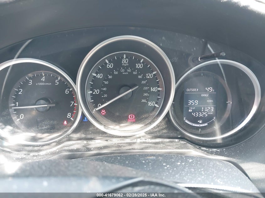 2016 MAZDA MAZDA6 VIN: JM1GJ1U55G1411535
