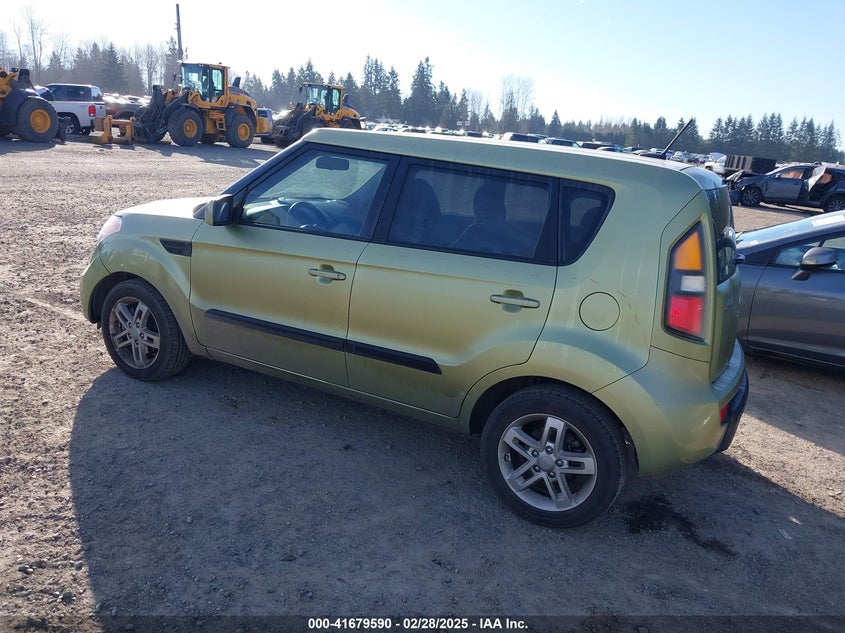 2011 KIA SOUL VIN: KNDJT2A22B7315934