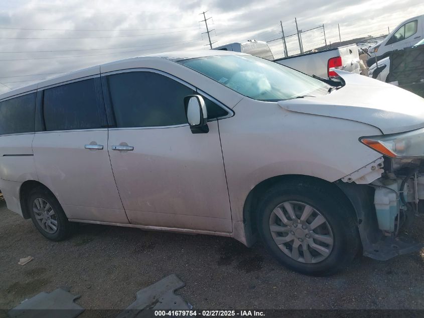 2015 Nissan Quest S VIN: JN8AE2KP0F9131921 Lot: 41679754
