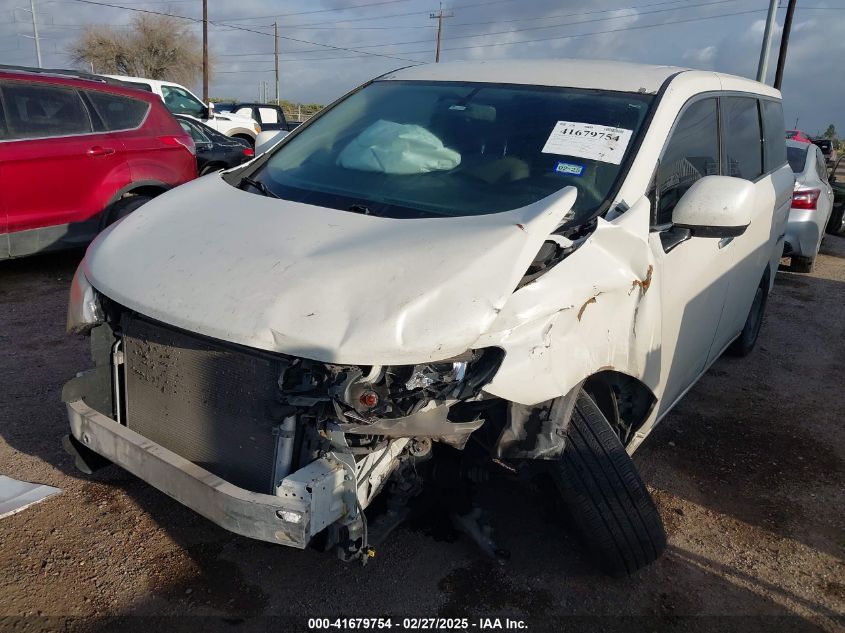 2015 Nissan Quest S VIN: JN8AE2KP0F9131921 Lot: 41679754