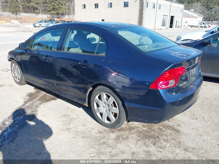 2006 HONDA CIVIC VIN: 2HGFA16506H525775