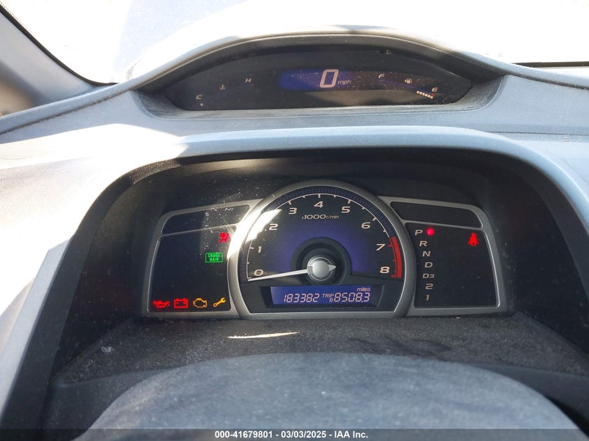 2006 HONDA CIVIC VIN: 2HGFA16506H525775