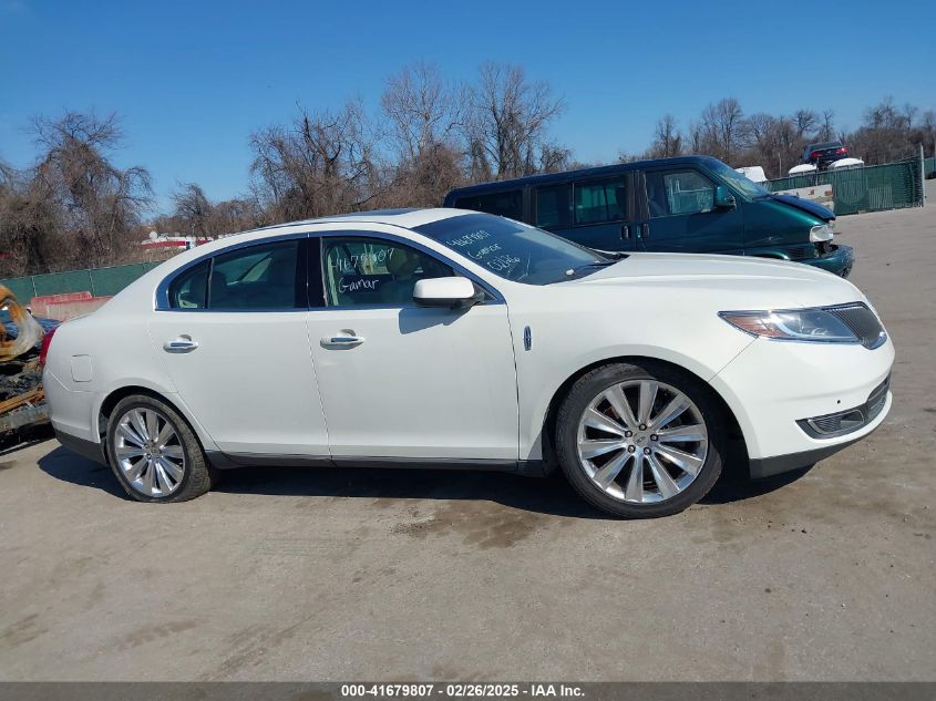 2013 Lincoln Mks Ecoboost VIN: 1LNHL9FT6DG604452 Lot: 41679807