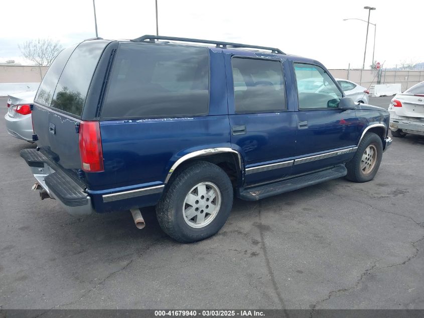 1GKEK13R0VJ741156 1997 GMC YUKON photo no. 4
