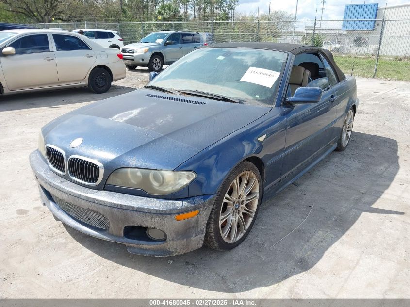 2006 BMW 330Ci VIN: WBABW53466PJ97756 Lot: 41680045