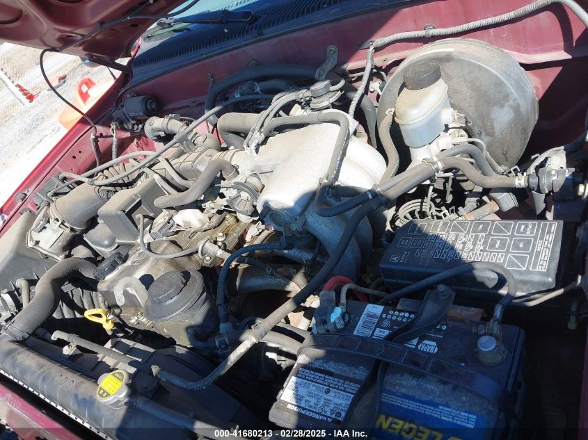 2002 Toyota Tacoma VIN: 5TEWM72N62Z096008 Lot: 41680213