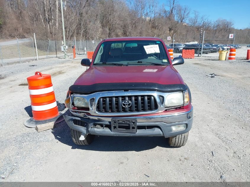 2002 Toyota Tacoma VIN: 5TEWM72N62Z096008 Lot: 41680213