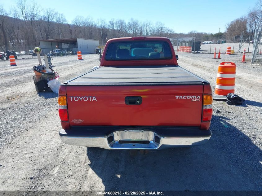 2002 Toyota Tacoma VIN: 5TEWM72N62Z096008 Lot: 41680213