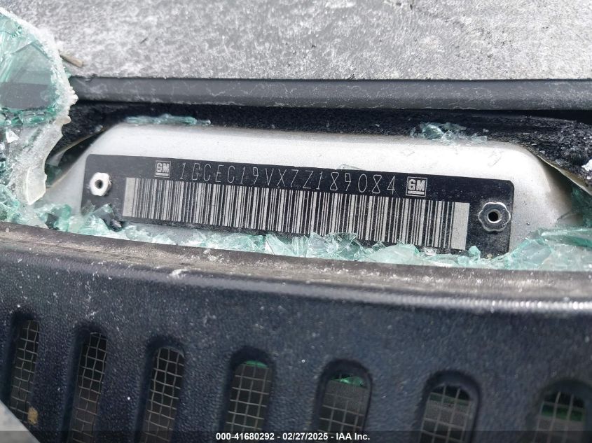 2007 Chevrolet Silverado 1500 Classic Ls VIN: 1GCEC19VX7Z189084 Lot: 41680292