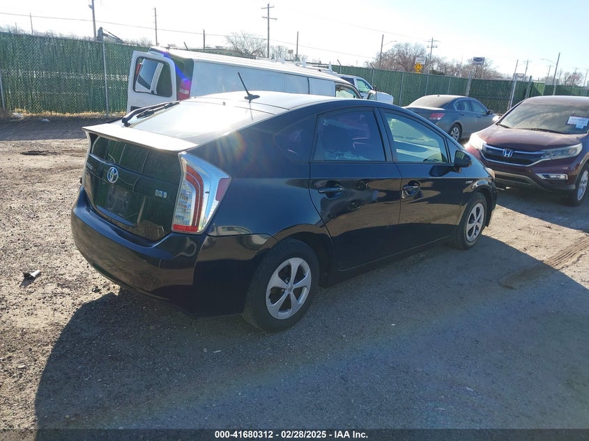 2012 TOYOTA PRIUS VIN: JTDKN3DU4C5428461