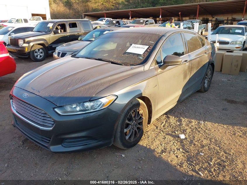 2016 FORD FUSION VIN: 1FA6P0G79G5105843