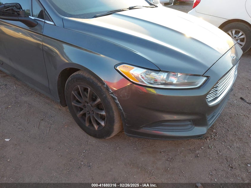 2016 FORD FUSION VIN: 1FA6P0G79G5105843