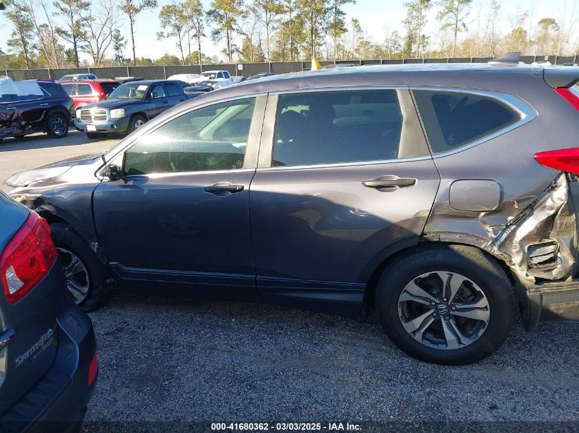 2019 Honda Cr-V Lx VIN: 2HKRW5H34KH408699 Lot: 41680362