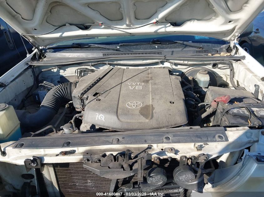 2007 Toyota Tacoma Base V6 VIN: 5TEMU52N57Z430886 Lot: 41680407