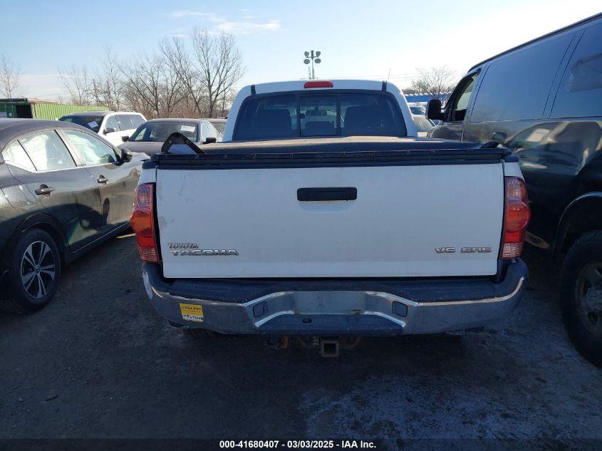2007 Toyota Tacoma Base V6 VIN: 5TEMU52N57Z430886 Lot: 41680407
