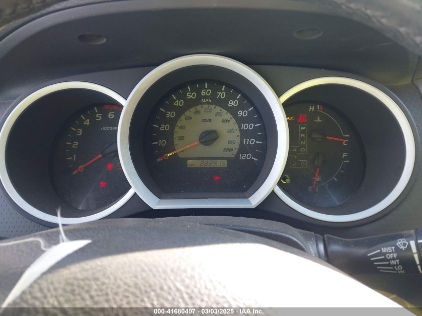 2007 Toyota Tacoma Base V6 VIN: 5TEMU52N57Z430886 Lot: 41680407