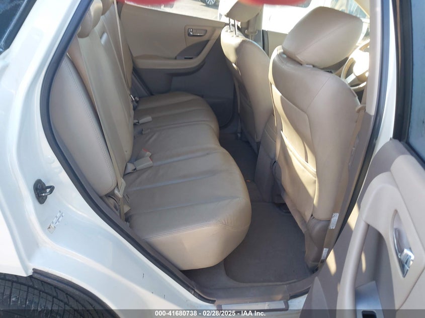 2007 Nissan Murano Sl VIN: JN8AZ08W87W612218 Lot: 41680738