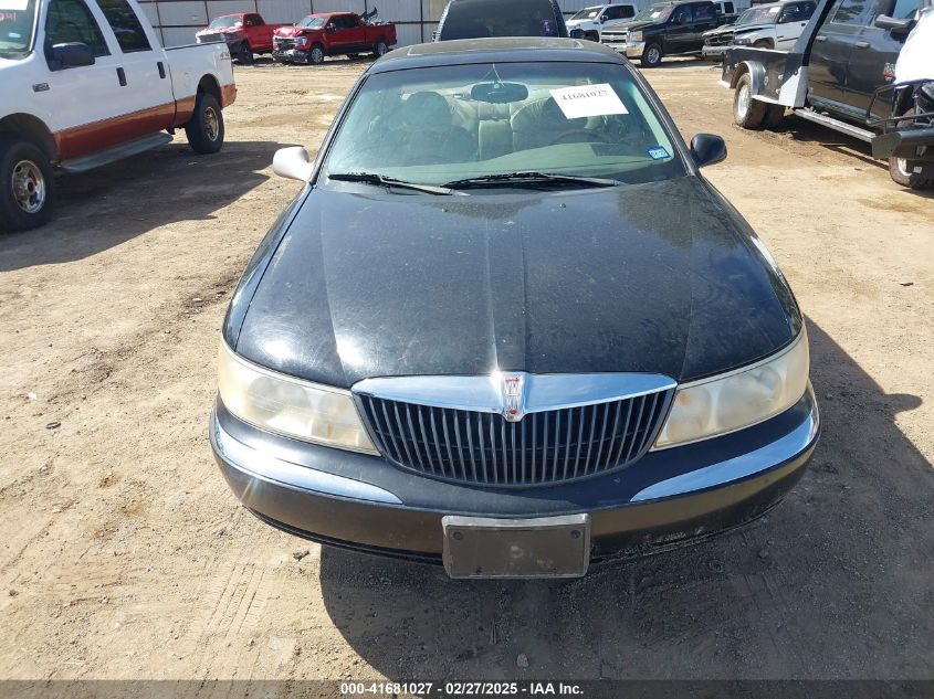 1999 Lincoln Continental VIN: 1LNHM97V8XY686521 Lot: 41681027