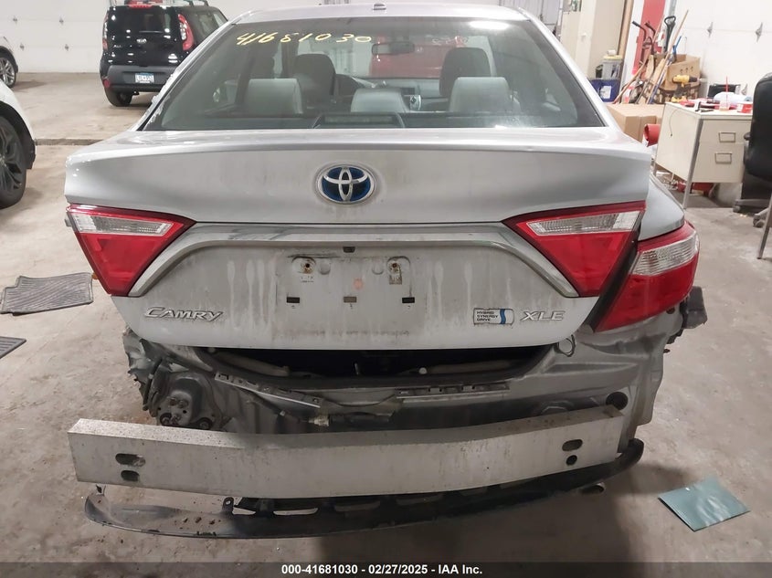 2015 TOYOTA CAMRY HYBRID VIN: 4T1BD1FK9FU144509