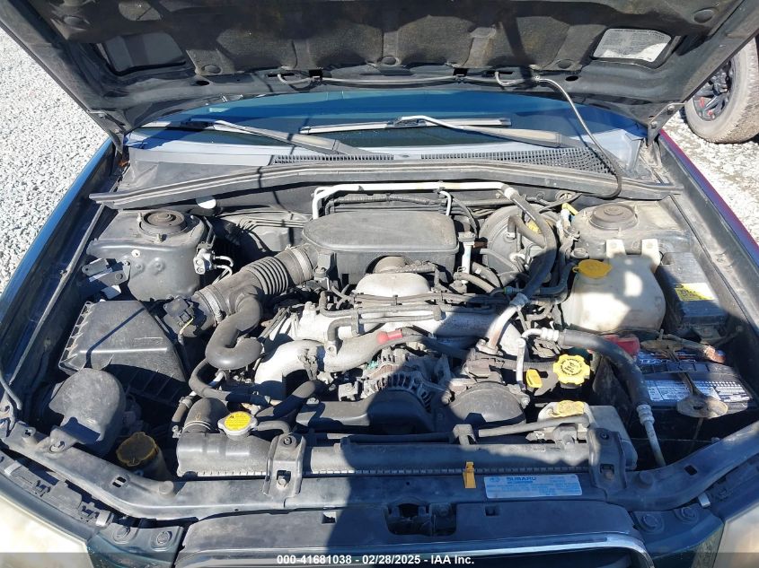 2005 Subaru Forester 2.5X VIN: JF1SG63605G728297 Lot: 41681038