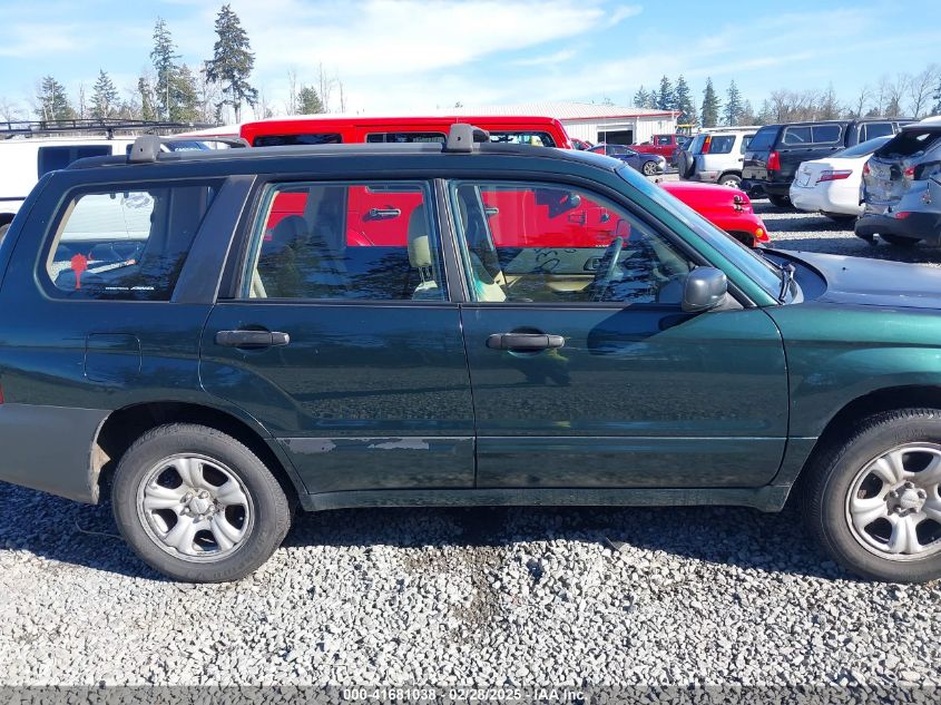 2005 Subaru Forester 2.5X VIN: JF1SG63605G728297 Lot: 41681038