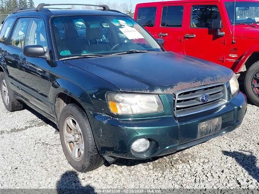 2005 Subaru Forester 2.5X VIN: JF1SG63605G728297 Lot: 41681038