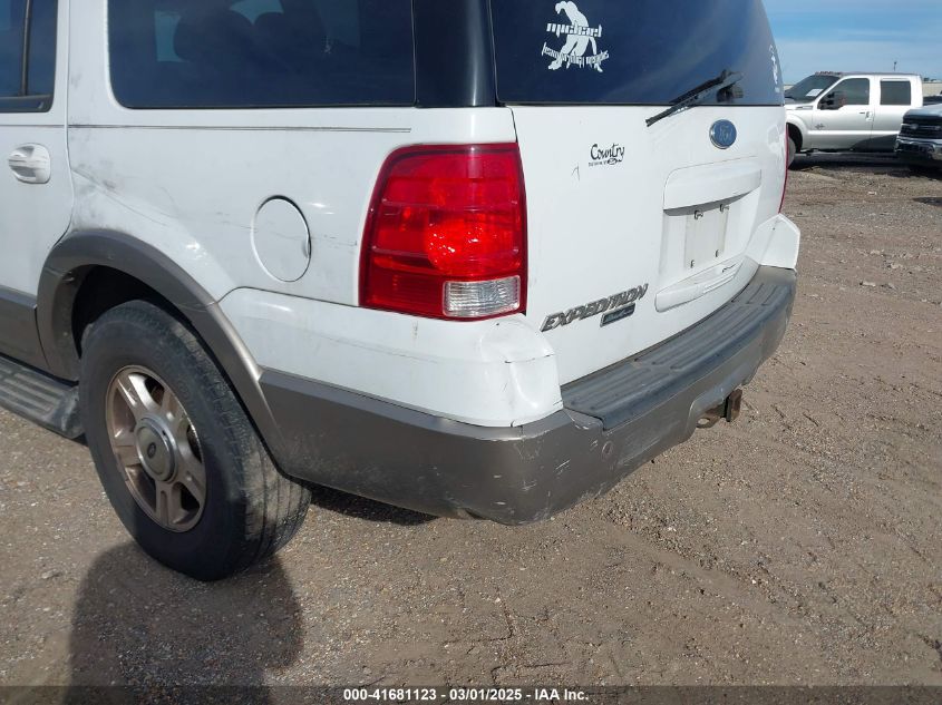 2003 Ford Expedition Eddie Bauer VIN: 1FMPU17L13LA71411 Lot: 41681123