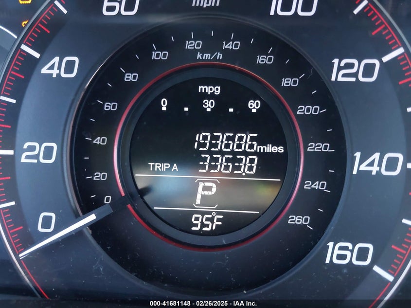 2014 HONDA ACCORD VIN: 1HGCR2F5XEA299260