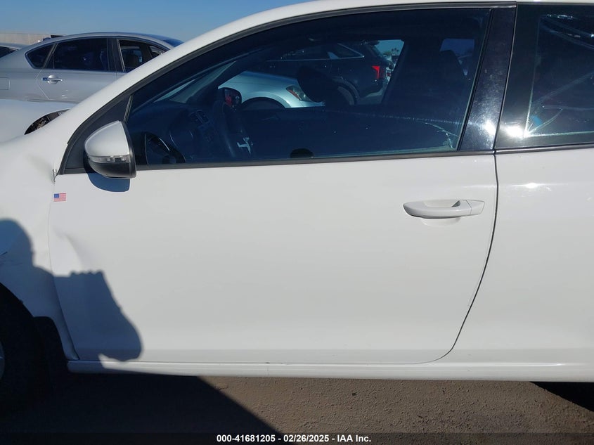 2012 VOLKSWAGEN GOLF VIN: WVWBB7AJ4CW340322