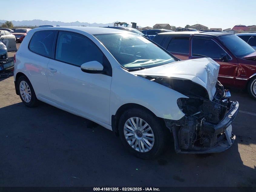 2012 VOLKSWAGEN GOLF VIN: WVWBB7AJ4CW340322