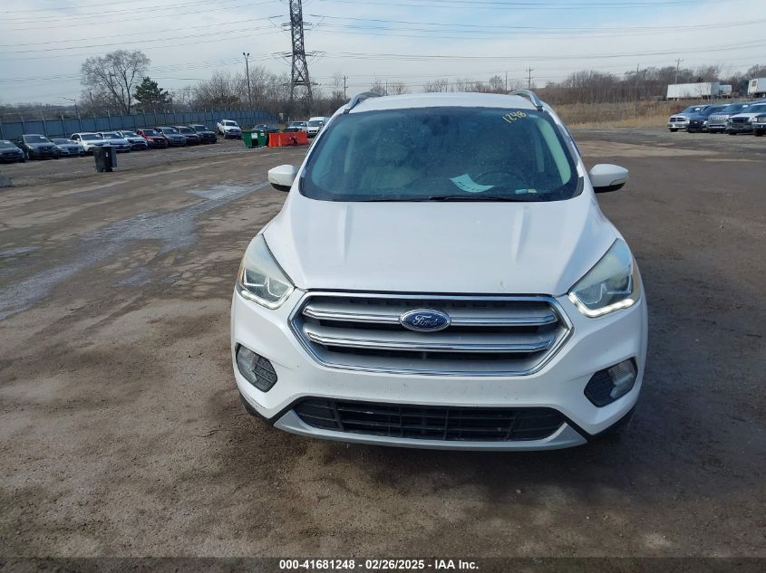 2017 Ford Escape Titanium VIN: 1FMCU0JD4HUD74274 Lot: 41681248